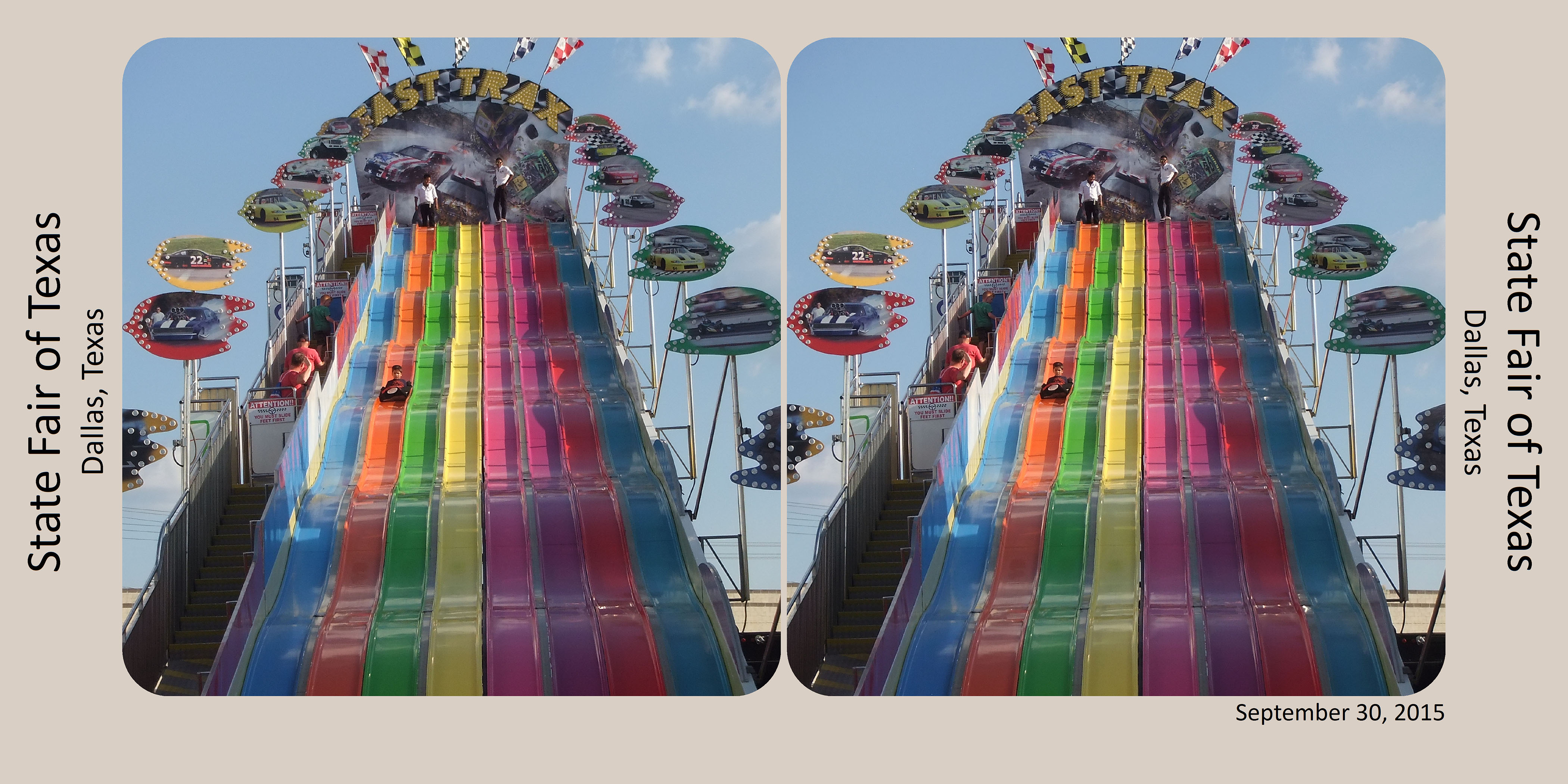 Super Slide at the Texas State Fair